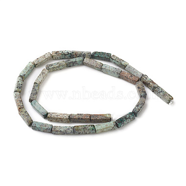 Natural African Turquoise(Jasper) Beads Strands(X-G-G837-02)-2