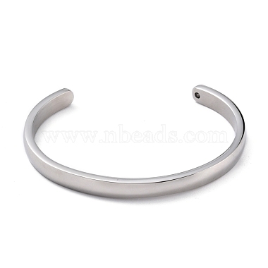 Ионное покрытие (ip) 304 браслеты-манжеты из нержавеющей стали(STAS-C023-03)-2