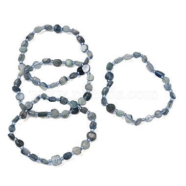Natural Kyanite Beads Bracelets(GG-CBA05D5-02A-08AB)-4