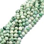 Natural Chrysocolla Beads Strands, Round, 8.5mm, Hole: 1mm, about 48pcs/strand, 15.55''(39.5cm)