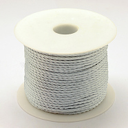 Nylon Thread, Light Grey, 1.0mm, about 49.21 yards(45m)/roll(NWIR-R026-1.0mm-484)