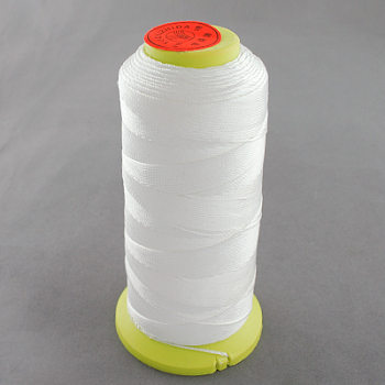 Nylon Sewing Thread, White, 0.6mm, about 500m/roll