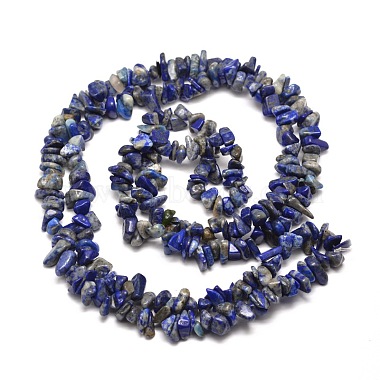 Lapis lazuli naturelles puce brins de perles(X-G-M205-14)-2
