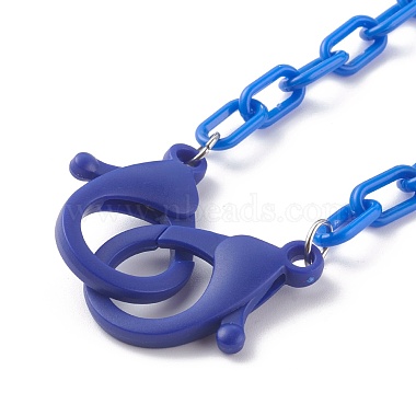 Personalisierte undurchsichtige Acryl-Kabelketten-Halsketten(NJEW-JN03432-01)-2
