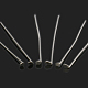 304 Stainless Steel Flat Head Pins(STAS-E023-0.6x35mm)-1