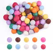 Wool Felt Balls, Pom Pom Balls, for DIY Decoration Accessories, Mixed Color, 20mm(X-AJEW-WH0027-M)