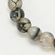 Natürlichen graue Achat Perlen Stränge(G-G390-10mm-07)-1