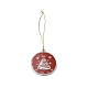 Décoration pendentif en acrylique sur le thème de Noël(HJEW-G021-01B)-2