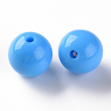 Perles acryliques opaques(MACR-S370-C16mm-8)-2