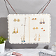 Rectangle Linen Earrings Hanging Display Stands(EDIS-WH0022-12A)-4