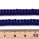 Opaque Solid Color Glass Beads Strands(GLAA-N026-3x6mm-09)-4
