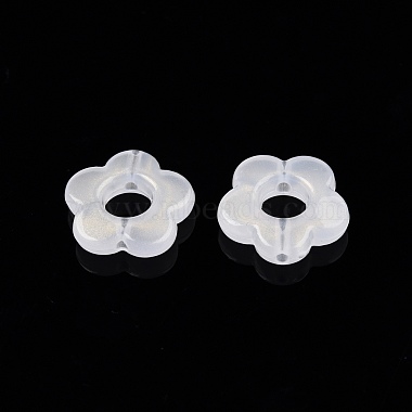 Acrylique opaque avec des cadres de perles de poudre scintillantes(SACR-G024-14)-2