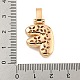 Brass Micro Pave Clear Cubic Zirconia Pendants(KK-B099-01G-F)-3