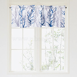 Polyester Curtain Purdah, for Home Wall Drapes Window Decoration, Rectangle, Branch, 460x1320mm(AJEW-WH0506-007)