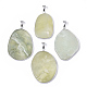 Nouveaux pendentifs en jade naturel(G-R461-17D)-1