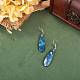 1 Pair Brass & Abalone Shell Dangle Earrings(EJEW-TA0001-87)-4