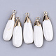 Natural Freshwater Shell Pendants(X-SSHEL-R045-15)-1