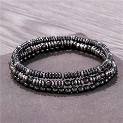 Fashionable and luxurious men's bracelet with zircon beads(QS1989-2)