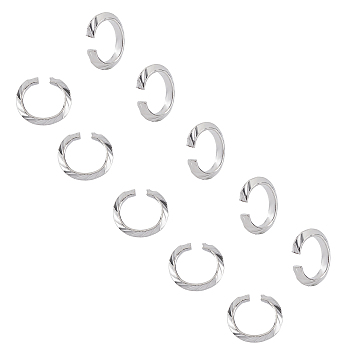 Unicraftale 304 Stainless Steel Quick Link Connectors, Linking Rings, Donut, Stainless Steel Color, 16x3mm, 100pcs/box