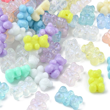 Perles acryliques opaques et transparentes(SACR-FS0001-08)-2
