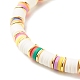 Disc Beads Energy Power Stretch Bracelet for Teen Girl Women(BJEW-JB07034-03)-4