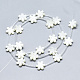 Natural White Shell Mother of Pearl Shell Beads(SSHEL-N036-015)-1