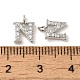 lettre initiale laiton micro pave pendentifs en zircone(ZIRC-F008-N)-3