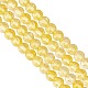 2 Strands Synthetic Citrine Beads Strands(G-GO0001-26A)-1