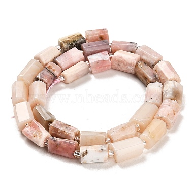 Natural Pink Opal Beads Strands(G-G068-A02-01)-3