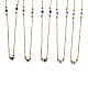 304 Stainless Steel Beaded Necklaces(NJEW-H210-K-G)-1