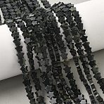 Natural Kambaba Jasper Beads Strands, Star, 5.5x6.5x2.5mm, Hole: 0.8~1mm, about 73~78pcs/strand, 15.35~15.47 inch(39~39.3cm)(G-G085-B62-02)