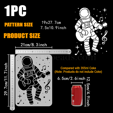 Plastic Hollow Out Drawing Painting Stencils Templates(DIY-WH0396-772)-2