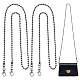 ARRICRAFT 2Pcs Iron Ball Chain Bag Straps(FIND-AR0001-93B)-1