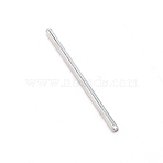 Steel Round Rods Axles, Toys Shaft for DIY Toy Model Part, Stainless Steel Color, 39.5x2mm(AJEW-WH0244-53B-P)