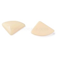 Opaque Acrylic Cabochons, Triangle, PeachPuff, 19.5x28x5mm, about 354pcs/500g(MACR-S373-144-A15)