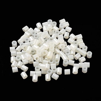 1 Box 5mm Hama Beads PE DIY Fuse Beads Refills for Kids, Tube, Gainsboro, 5x5mm, Hole: 3mm, about 500pcs/box