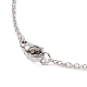Brass Pendant Necklace with Clear Cubic Zirconia(NJEW-JN04250-01)-6