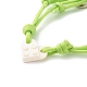 Polyester & Spandex Cord Bracelet Sets(BJEW-JB06367-05)-4
