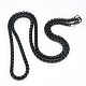 Trendy Men's 201 Stainless Steel Box Chain Necklaces(NJEW-L043B-46B)-1