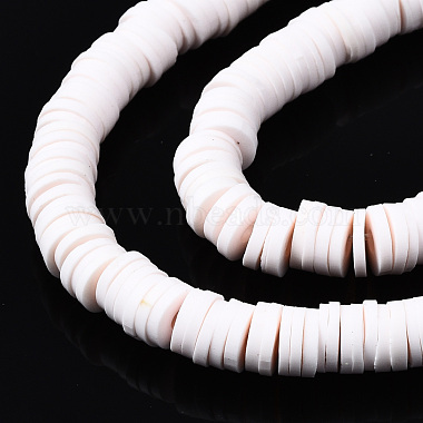 Handmade Polymer Clay Beads Strands(CLAY-R089-6mm-134)-2
