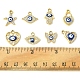 16Pcs 8 Styles UV Plating Alloy Enamel Pendants(FIND-FS0002-74)-5