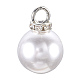 Acrylic Imitation Pearl Pendants(OACR-G006-01P)-1