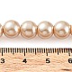 Baking Painted Pearlized Glass Pearl Round Bead Strands(HY-Q330-8mm-42)-4