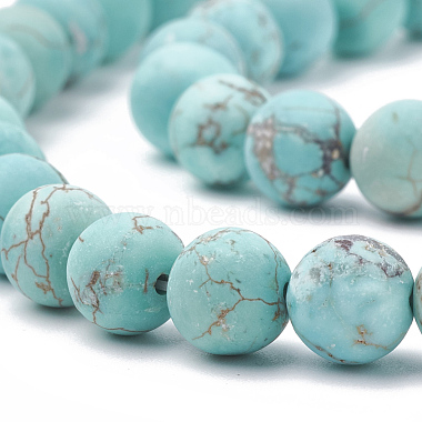 Natural Magnesite Beads Strands(G-T106-183-1)-2