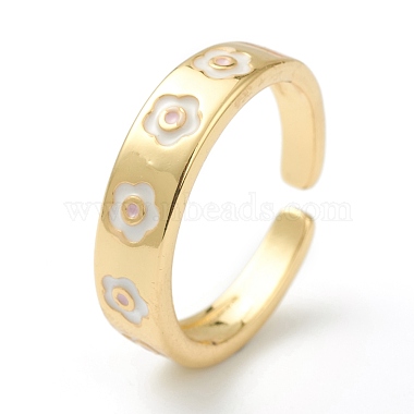 Brass Enamel Cuff Rings(RJEW-H546-01)-4