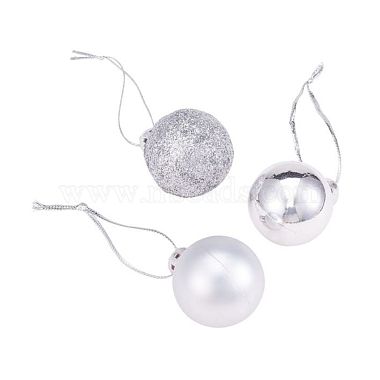 Christmas Ball Plastic Ornaments(AJEW-CJ0001-06C)-2