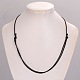 Korea Waxed Polyester Cord Necklace Making(AJEW-PH00620-01)-2