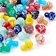 36St&uuml;ck 9 Farben handgefertigte Lampwork-Perlen(LAMP-TA0001-55)-2