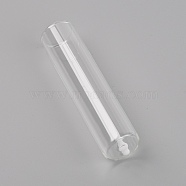(Clearance Sale)Transparent Glass Test Tubes, for Hydroponic Plant, Clear, 10x2.4cm, Inner Diameter: 2.05cm(BT-TAC0012-03)
