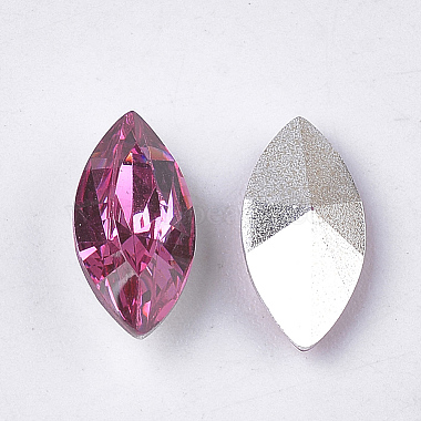Pointed Back Resin Rhinestone Cabochons(CRES-S381-4x8mm-B13)-2